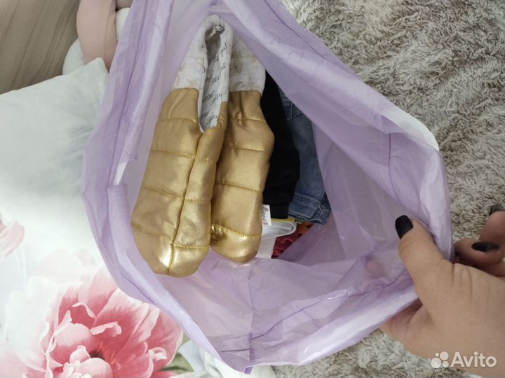 Пакет с вещами на девочку 2 годика