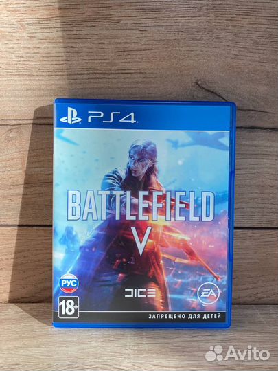Battlefield 5 ps4 диск