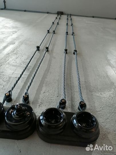 Электрика в новостройке. Ретро проводка