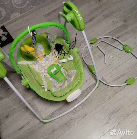 Детская качеля шезлонг