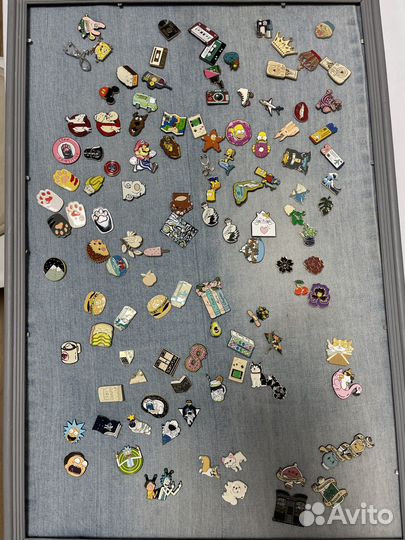 Значки (броши) металлические