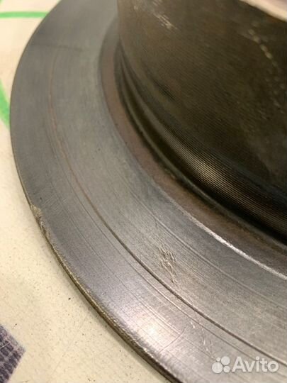 Диск тормозной задний Mitsubishi Lancer 10 CY3A