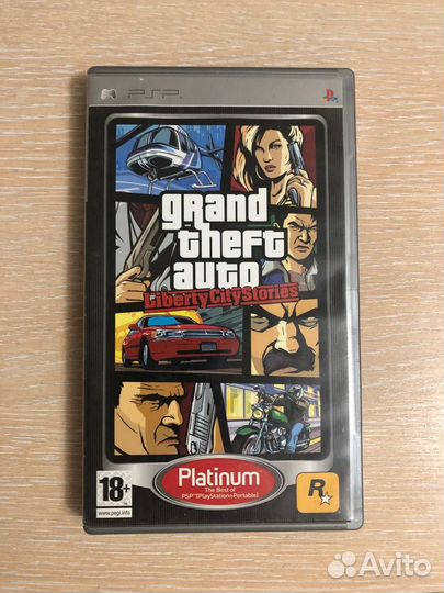 GTA Liberty City Stories PSP диск