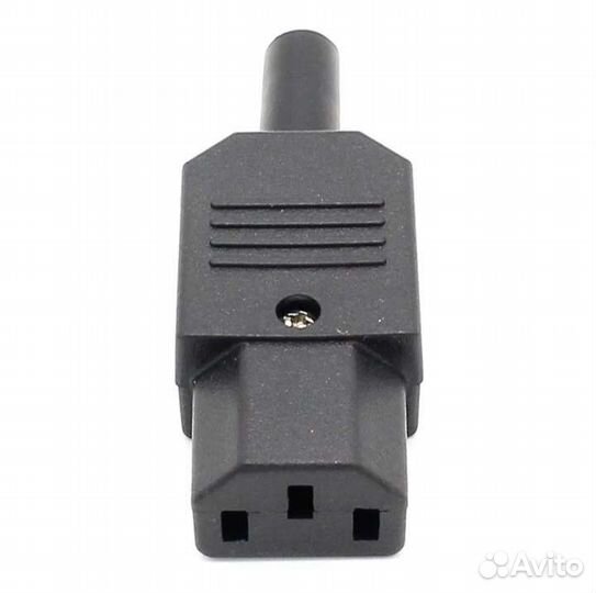 Разъем С13 10А (Качественный). Кабель питания С13