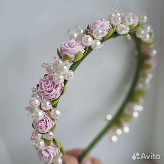 Резинка для волос ручной работы