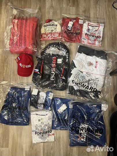 Экипировка сборной России forward