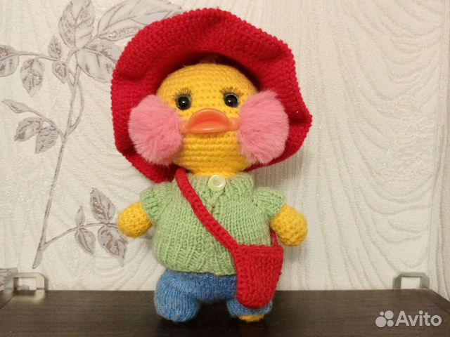Уточка ручная вязка
