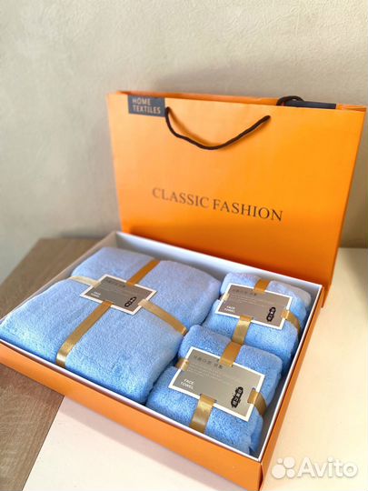Подарочный набор полотенец из микрофибры