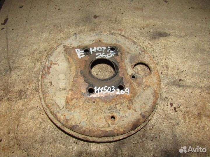 Щит опорный задний правый Matiz 2001-2015