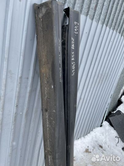 Mitsubishi asx накладка порога правая и левая