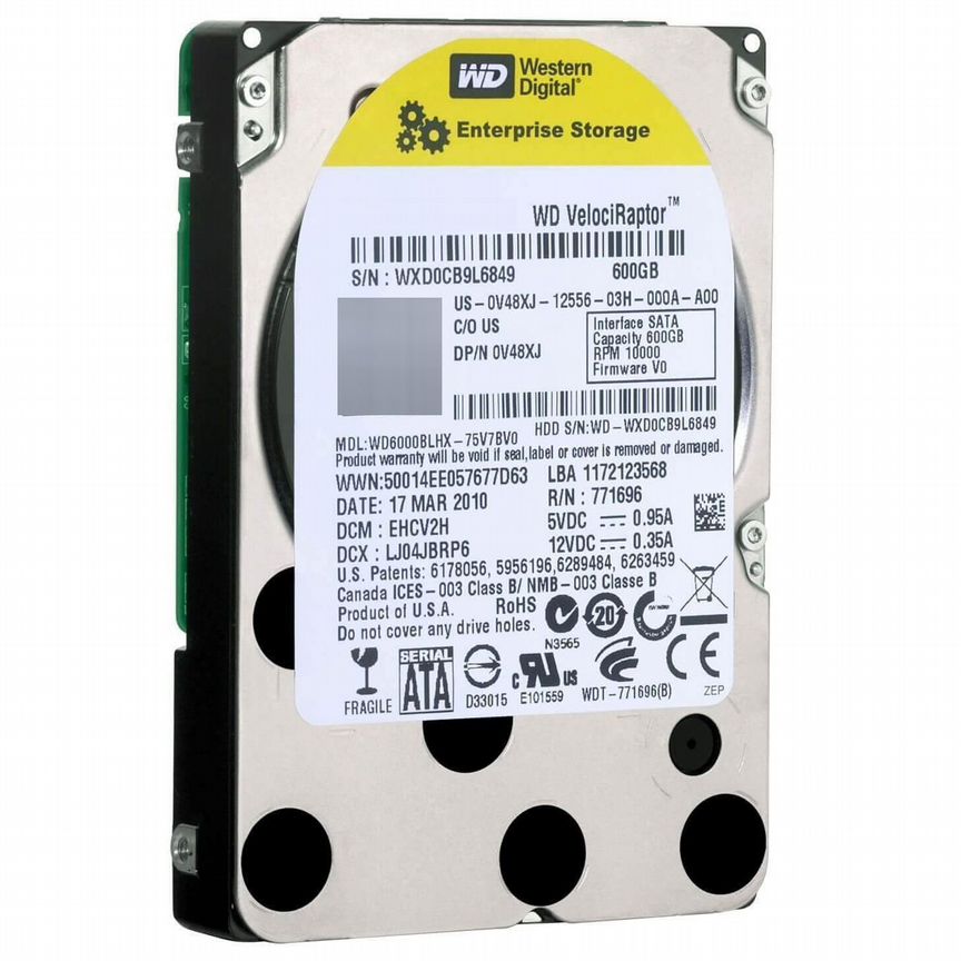 [WD6000BLHX] Жесткий Диск Wd 600gb Sata3 Wd6000blhx