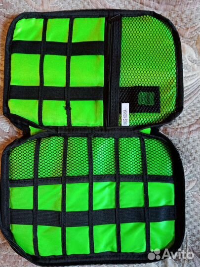 Органайзер для проводов, новый, чёрный