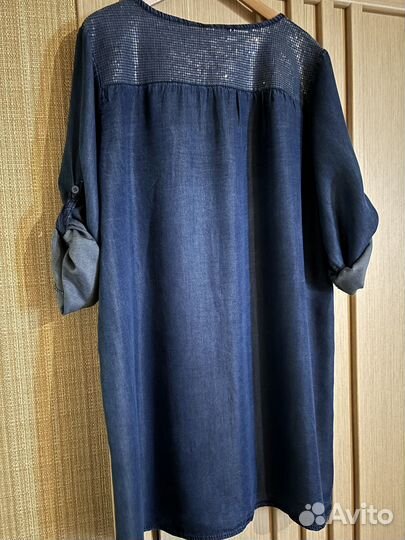 Туника с пайетками