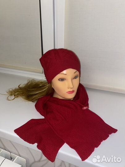 Комплект шапка и шарф