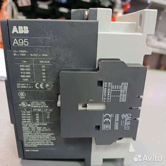 Пускатель ABB 95A 220B