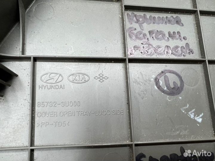Крышка багажного отделения левая Kia Sportage (SL)