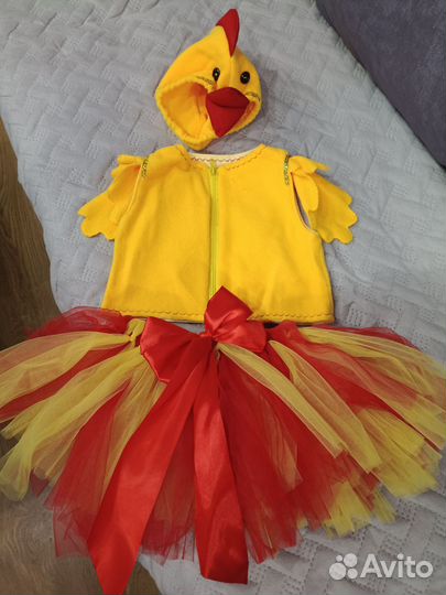 Продам новогодний костьм Цыпочки на 2-3 года