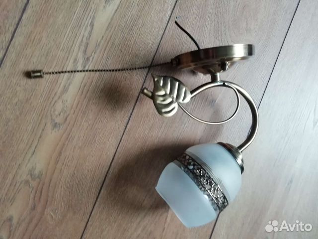 Настенный светильник бра бронза