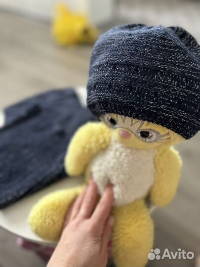 Шапочка и шарф chicco