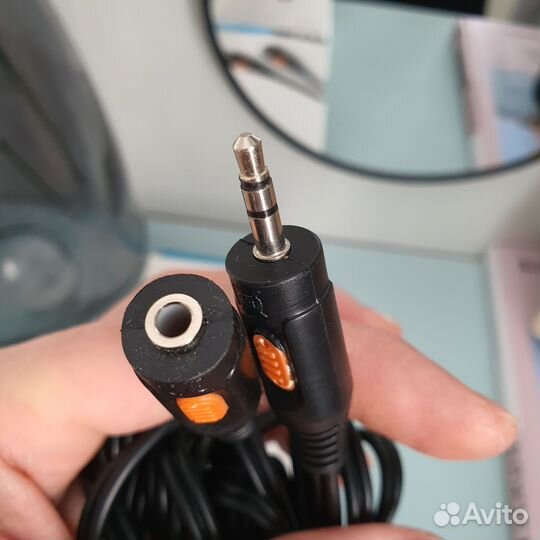 Кабель аналоговый аудио Jack 3.5 папа/мама 5м