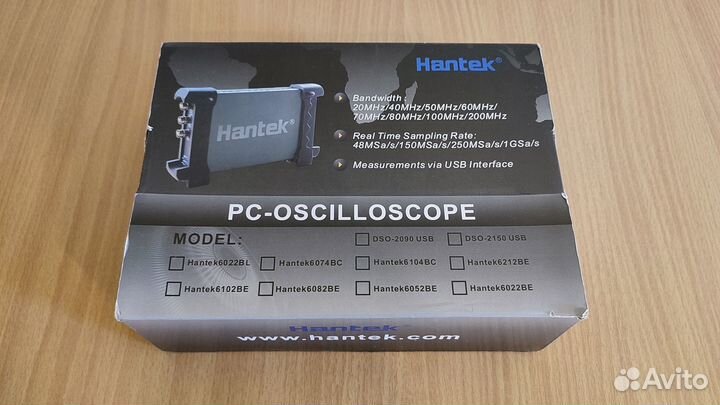 Usb осциллограф Hantek 6254BD