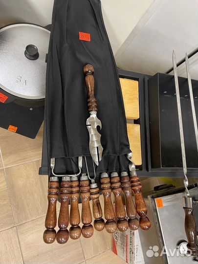 Комплект шампуров в чехле