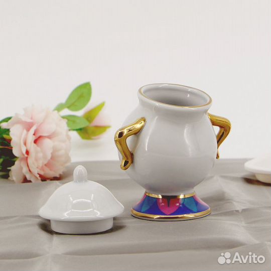 Сахарница Disney мультфильма Красавица и Чудовище