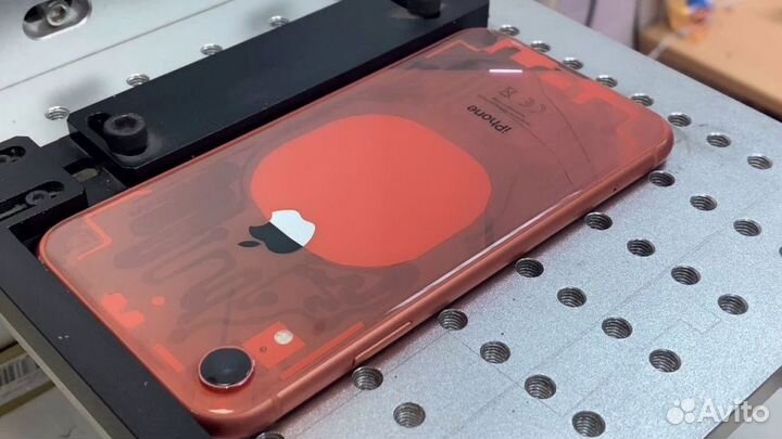 Замена заднего стекла iPhone Лазером