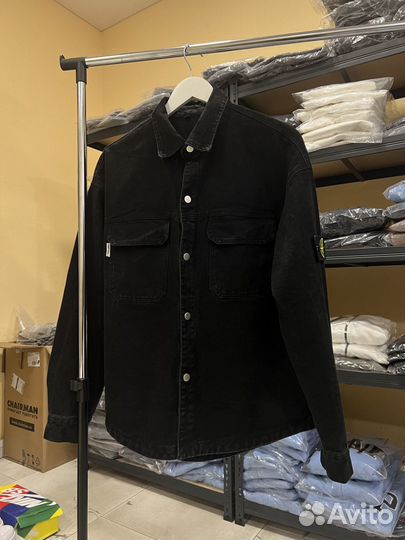 Джинсовки Stone Island (Черный,Синий)