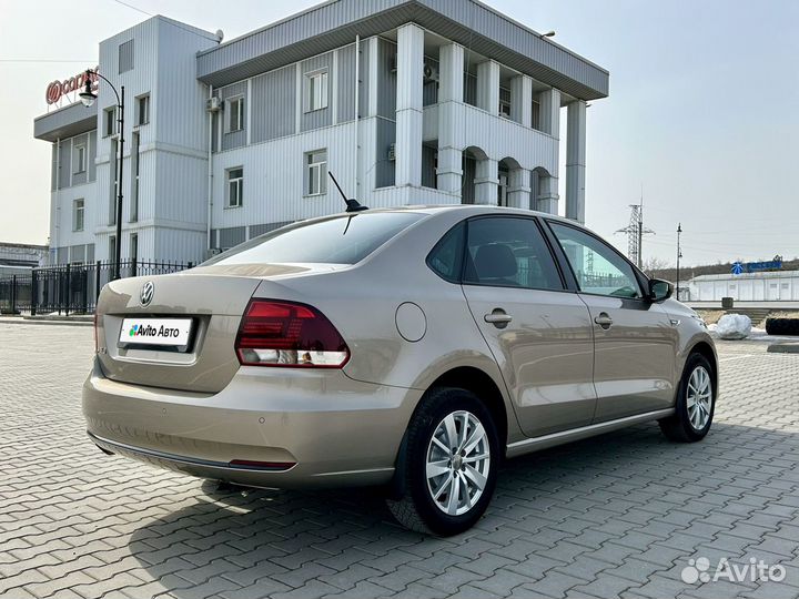 Volkswagen Polo 1.6 AT, 2019, 89 483 км