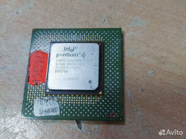 Процессор intel Pentium 4 1.4Gh Socket 423