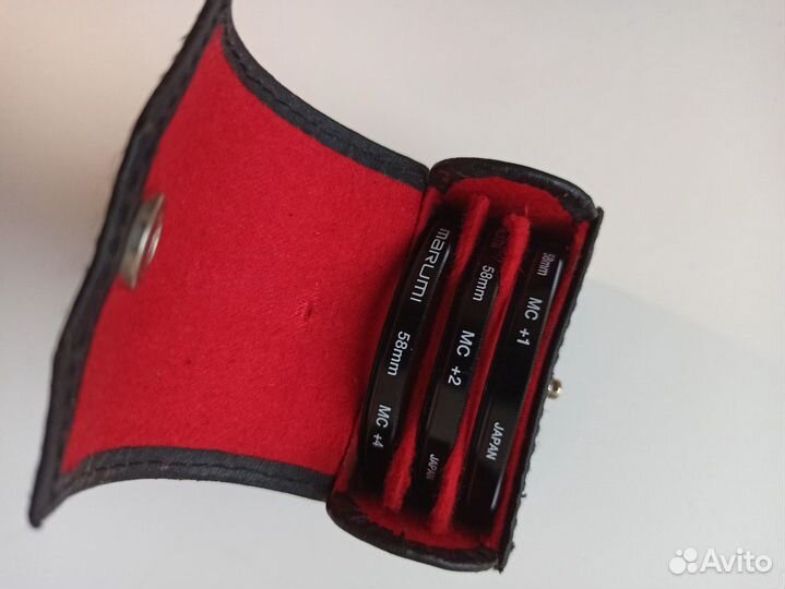 Marumi 58 mm MC-C SET (+1, 2, 4 ) набор макролинз