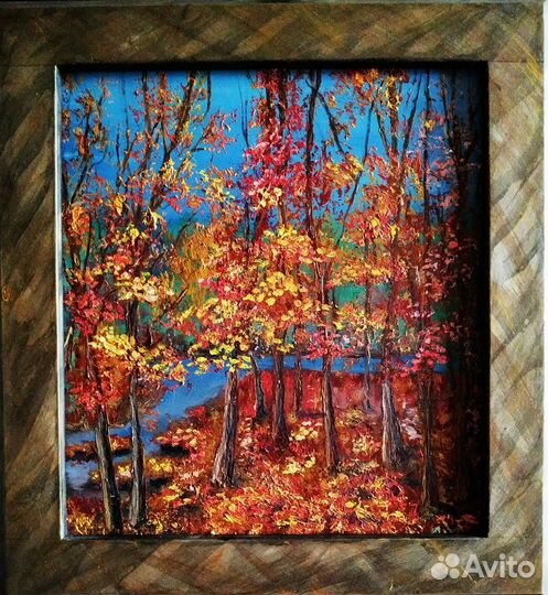 Картина маслом пейзаж