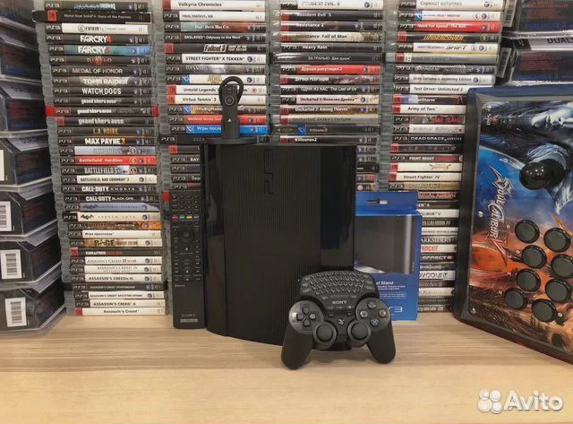 Sony Playstation 3 Super Slim 12гб комплект