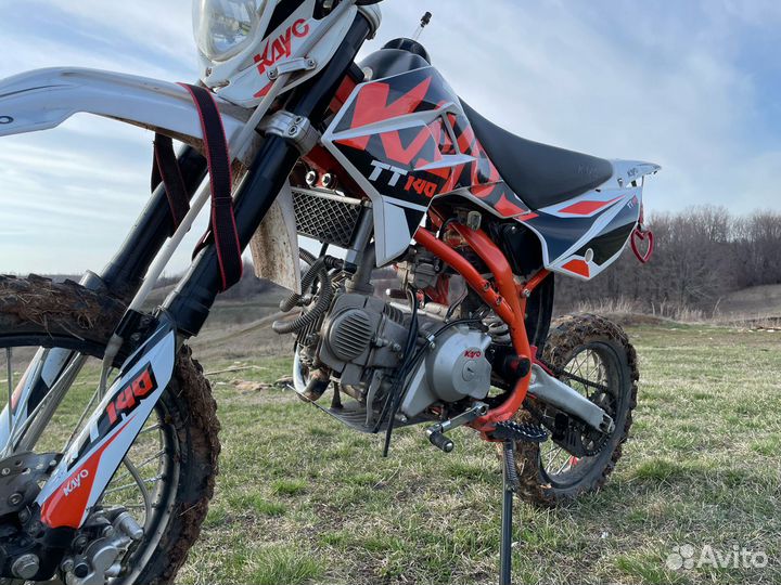 Питбайк kayo basic TT140ем 17/14 KRZ