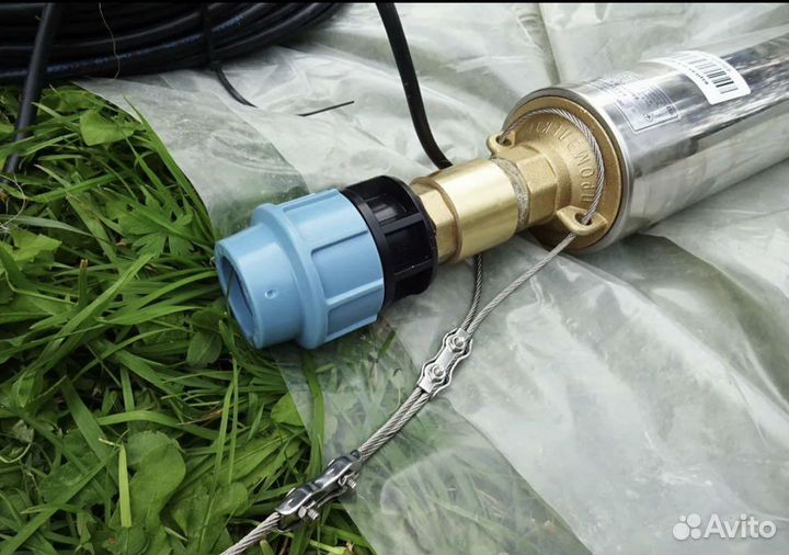 Замена насоса в скважине, колодце