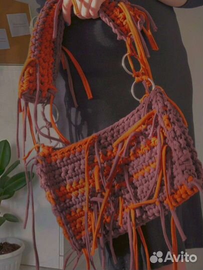 Сумка вязаная