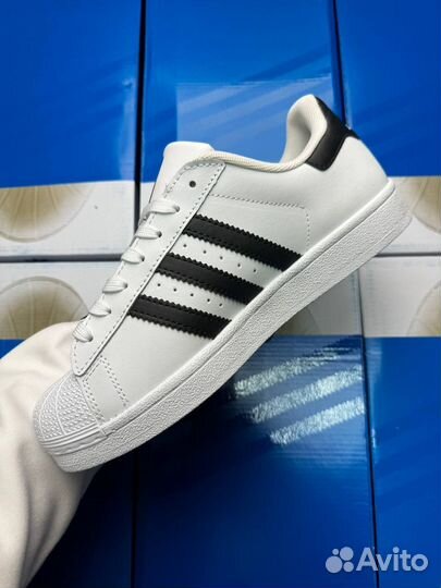 Adidas Super Star белые