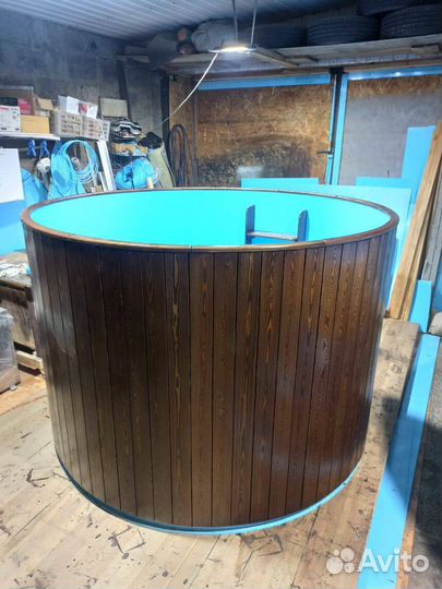 Купель круглая для бани