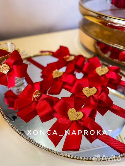 Свадебная хонча, ленточки для помолвки