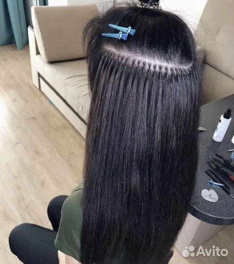 Капсульное наращивание волос