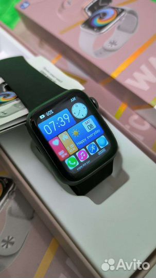 Смарт часы Dt no 1 mini 7 серия 41мм чёр и розовые