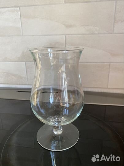 Ваза стекло бокал на ножке