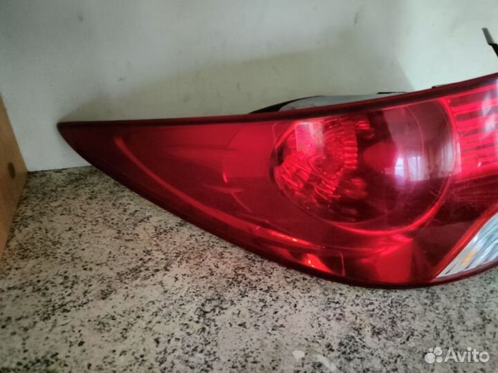 Фонарь задний левый Hyundai Solaris 2010-2017