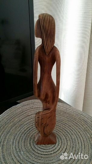 Статуэтка железное эбеновое дерево