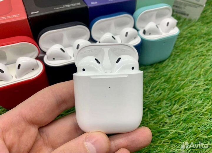 Airpods 2 Premium (заводское качество 1к1 + 3imei)