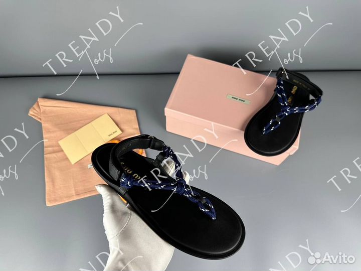 Тапочки Miu Miu