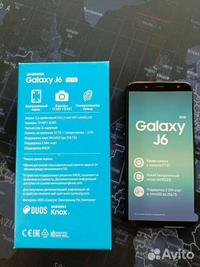 Samsung Galaxy J6 (2018), 3/32 ГБ