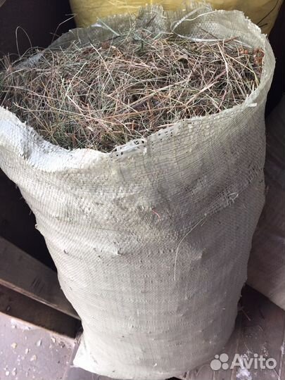 Сено солома