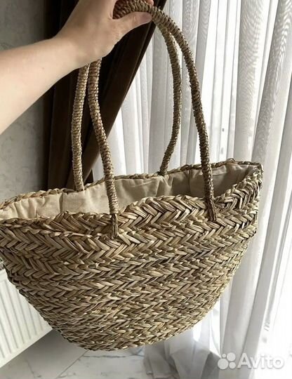 Cумка из соломы новая